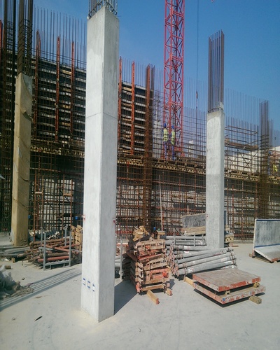 Demolition and Disposal ofConcrete foundations, Shifting ofSite offices and grading the land atNFE @ QE- Ras Laffan